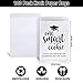 Whaline 100 Pack Graduation Candy Cookie Gift Bags One Smart Cookie SelfAdhesive Buffet Treat Bag Congrats Grad White Kraft Paper Treat Gift Bags for Graduation Party Decoration Supplies - Image 4