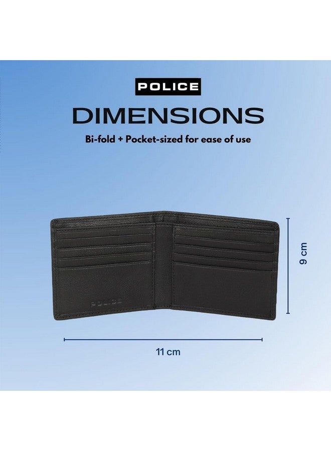 POLICE محفظة جلدية رفيعة للرجال من بوليس غاردون - أسود - Image 4