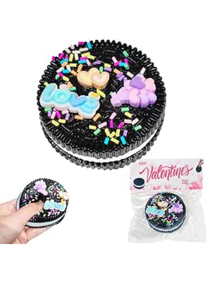 لعبة تابا الإسفنجية الوردية، هدية عيد الحب للأطفال، لعبة ضغط إسفنجية، بسكويت تابا الإسفنجي، لعبة تخفيف التوتر، لعبة بسكويت إسفنجية فائقة النعومة لتخفيف التوتر، عيد الحب، عيد الميلاد