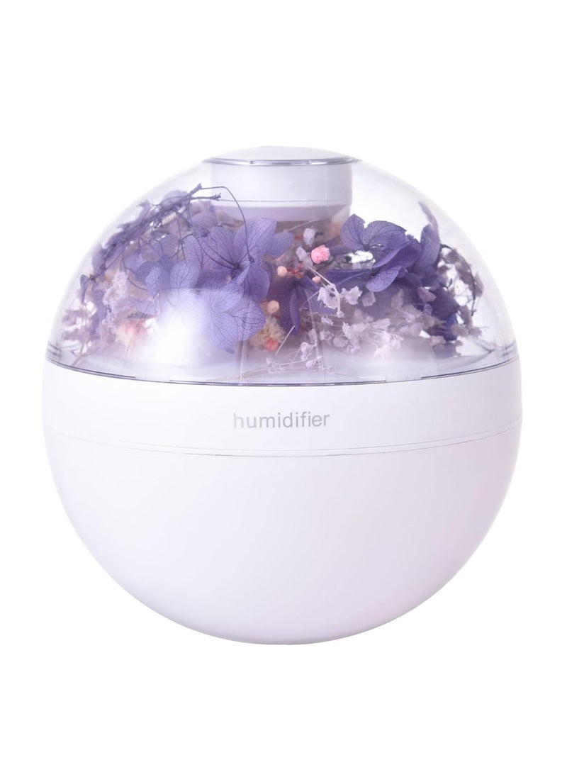 DIGI CORE - 220ML USB Mini Aroma Diffuser Eternal Flower Aroma Therapy Essential Oil Humidifier Diffuser For Home Ultrasonic Mist Maker Fogger Aroma Diffuser - Image 1