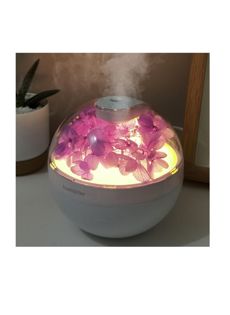 DIGI CORE - 220ML USB Mini Aroma Diffuser Eternal Flower Aroma Therapy Essential Oil Humidifier Diffuser For Home Ultrasonic Mist Maker Fogger Aroma Diffuser - Image 1