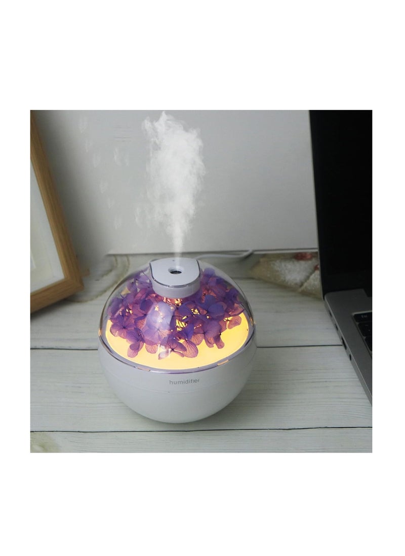 DIGI CORE - 220ML USB Mini Aroma Diffuser Eternal Flower Aroma Therapy Essential Oil Humidifier Diffuser For Home Ultrasonic Mist Maker Fogger Aroma Diffuser - Image 1