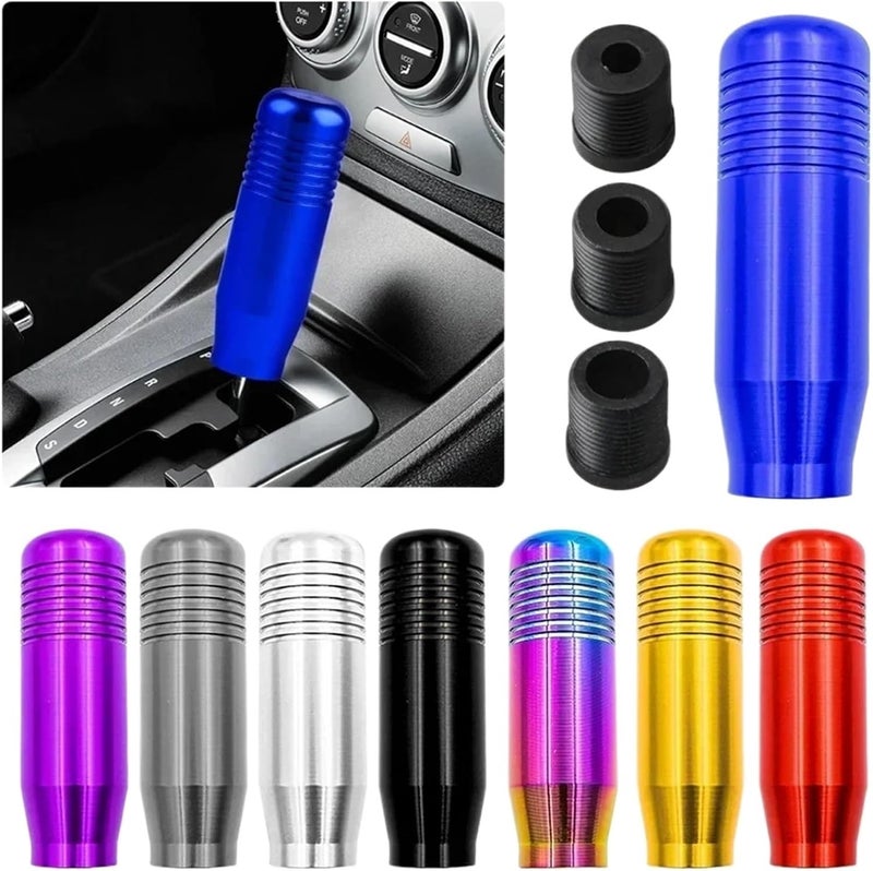 Shifter Knob 4pcs Universal 8.5CM Aluminum Manual Gear Shift Knob Stick for Car Manual Transmission - Image 2