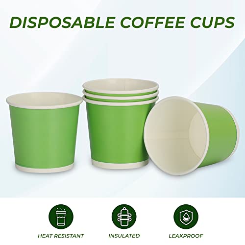 e kysa basics Paper Cup (Green, 150 ml) - Image 5