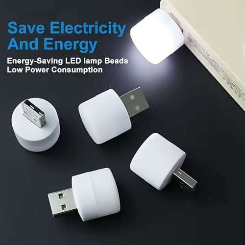 ascension USB Night Light, Plug in Small Led Nightlight Mini Portable for Pc Car Bulb Indoor Outdoor Camping Reading Sleeping Warm White (1) - Image 2