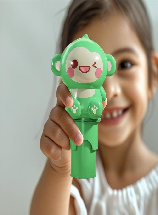 Brainloop Stamp On Macha, The Monkey, Sticker Stamp and Activity Pad with 10 Pages, 100 Stickers, 1 Stamp Toy Collectible Figure, Fun Learning Activity, Return Gifts for Children from 3 Years - Image 2