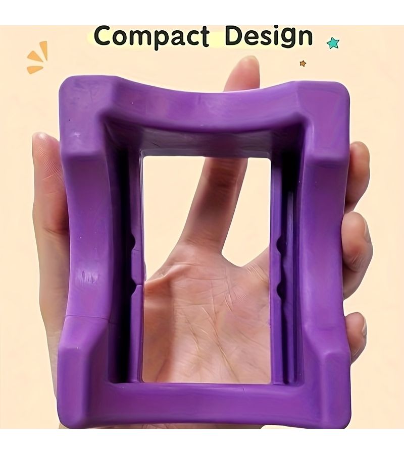 Purple Silicone Built In Slot Glass Cup Base Non Slip Coffee Cup Water Bottle And Jar Stand Durable Glass Silicone - Image 4