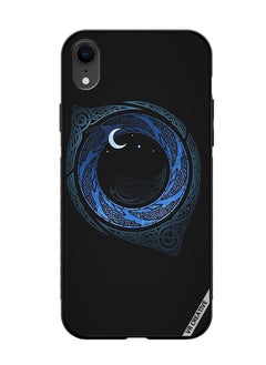 Protective Case Cover For Apple iPhone XR Moonlight Design Multicolour