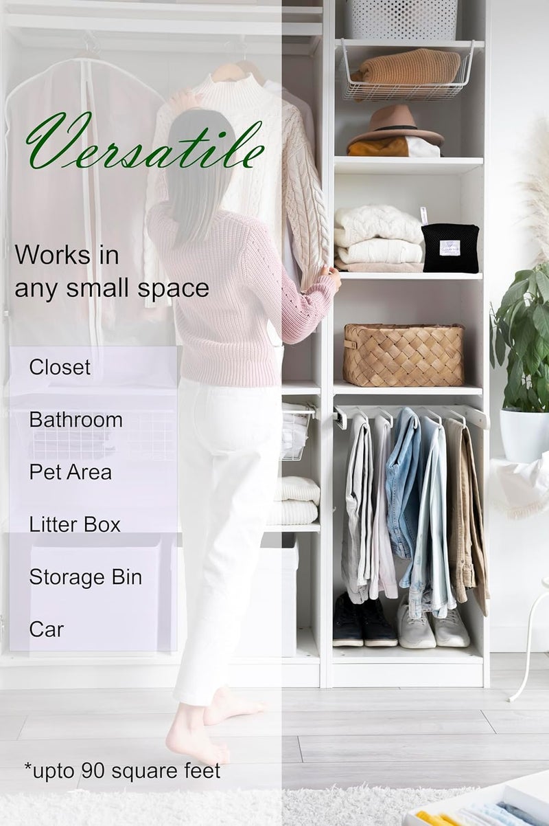 CLOUDTAB Natural Activated Charcoal Air Purifier Odor and Moisture Absorber Dehumidifier Air Purifier For CarHomeWardrobeKitchen 500 gm - Image 5
