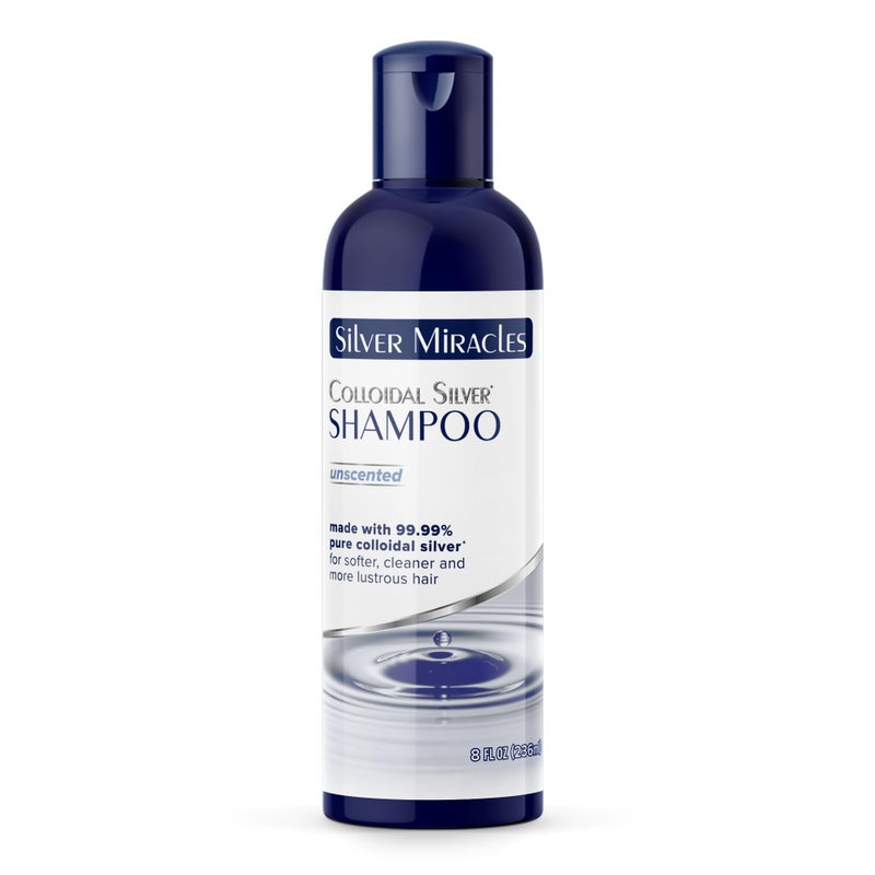 Silver Miracles - Colloidal Silver Shampoo Unscented - Image 1