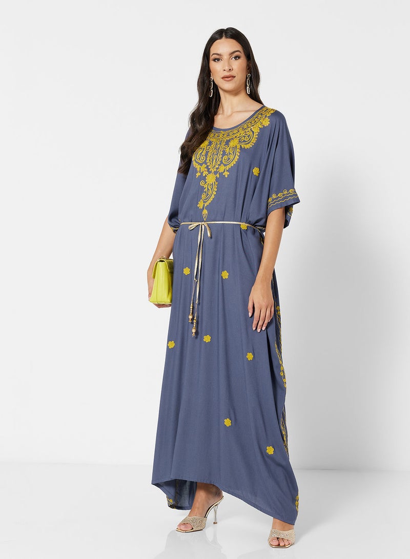 ARABIAN CLOSET EMBROIDERED KAFTAN - Image 5