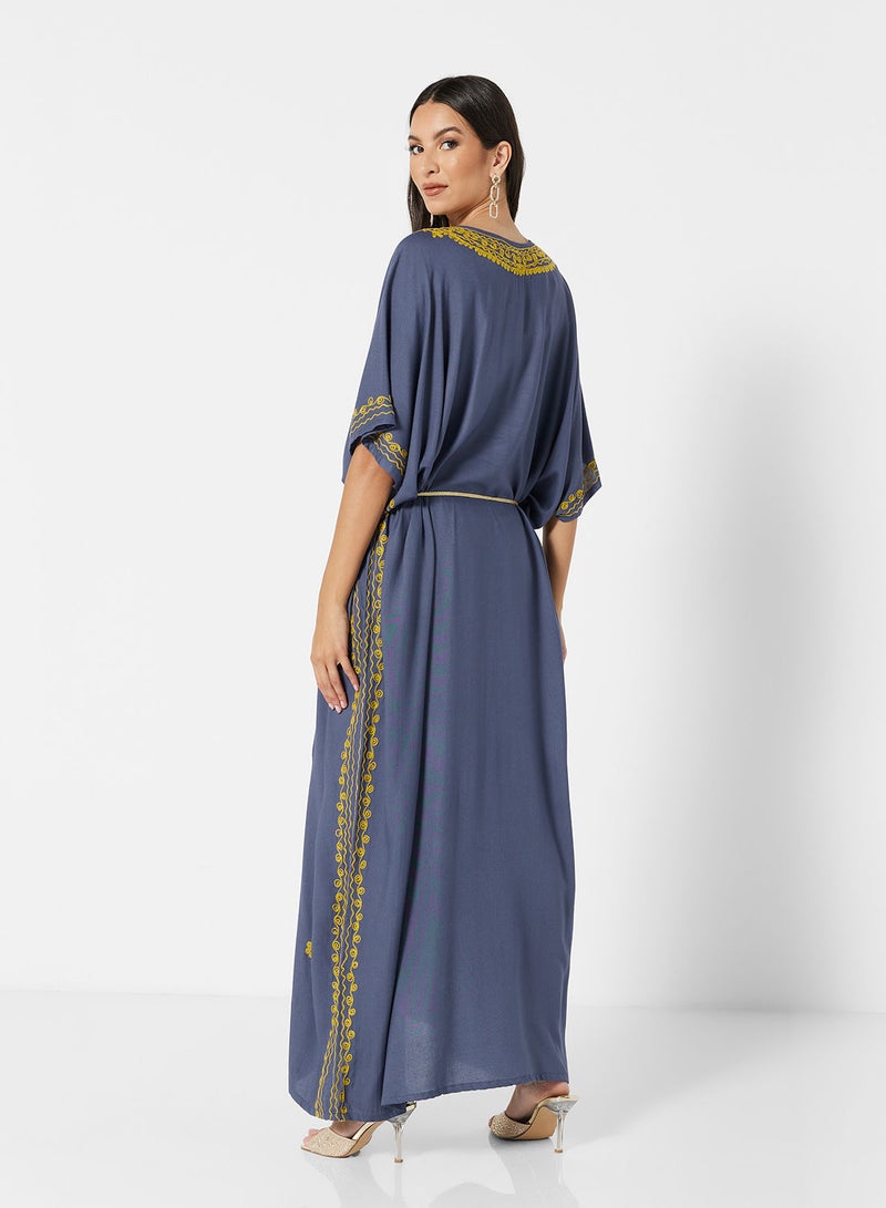ARABIAN CLOSET EMBROIDERED KAFTAN - Image 2