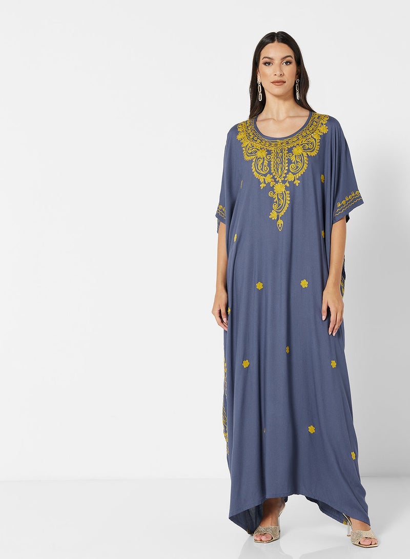 ARABIAN CLOSET EMBROIDERED KAFTAN - Image 4