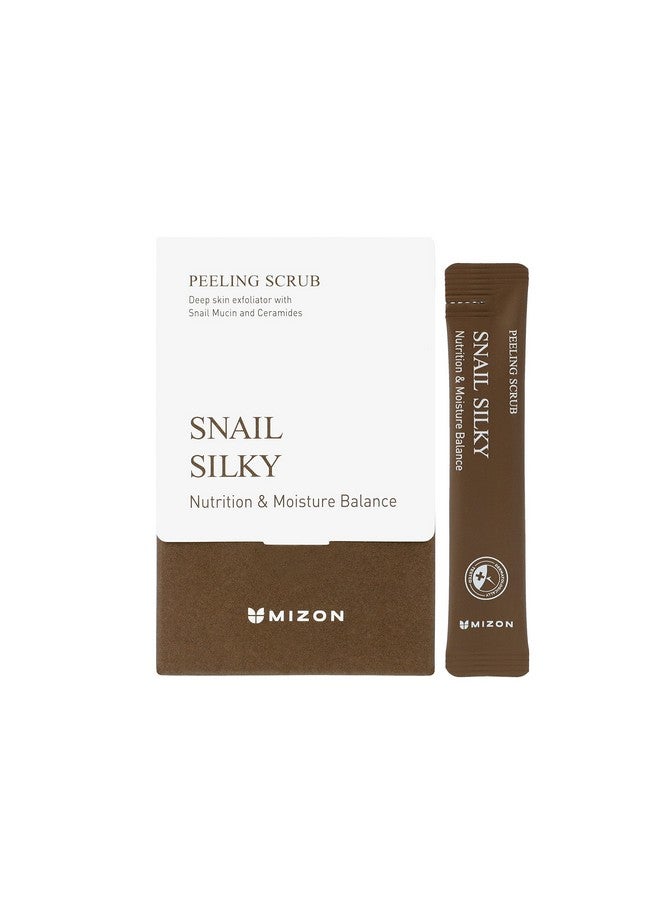 MIZON Peeling Scrubs With Snail Mucus Baking Powder And Ceramides Gentle Exfoliation And Nourishment. (40 Pouches / 7Oz) - Image 1