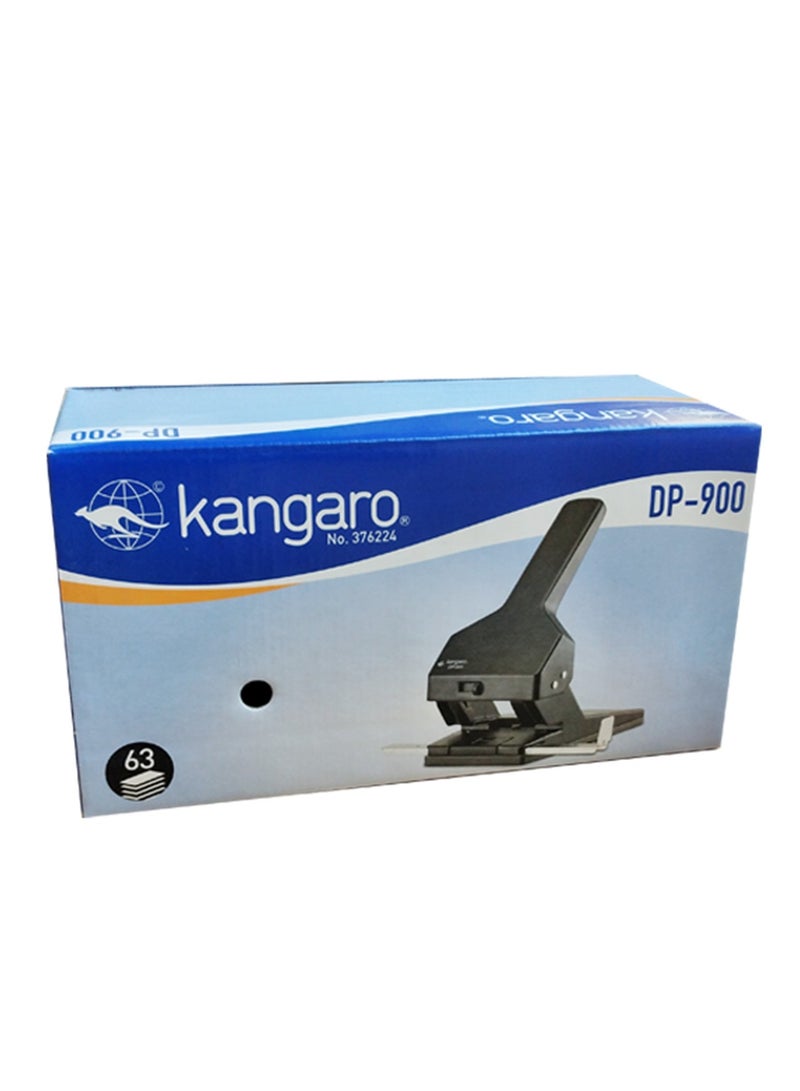Kangaro مثقاب ورق ثقيل 2 فتحة DP-900 بقدرة ثقب 63 ورقة بألوان متنوعة - Image 1