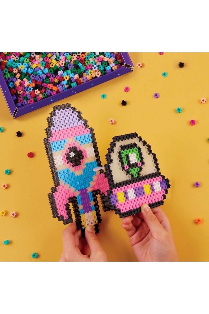 Brix Simbrix Theme Pack Glowing Galactic - 1500+ Brix, Creative STEAM Toy for Ages 5+ - Image 3