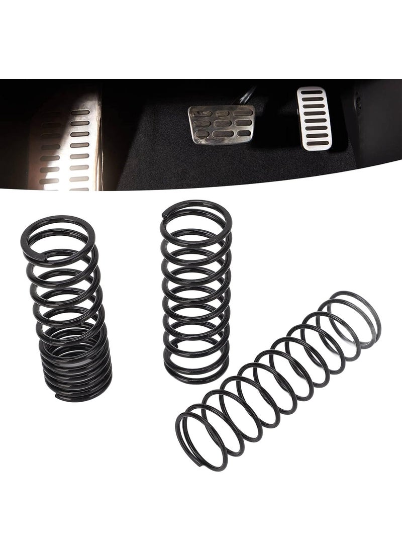 Fydun Fydun 3Pcs Car Upgrade Pedal Spring Kit Metal Black High Strength Replacement for LOGITECH G25 G27 G29 G920 Racing Wheel  - Image 3