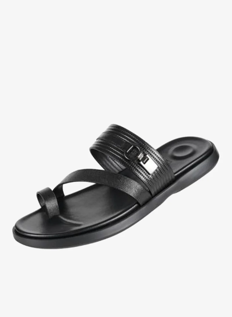 008-3480 Barjeel Uno Mens Finger Grip Sandals 8096-3 Black