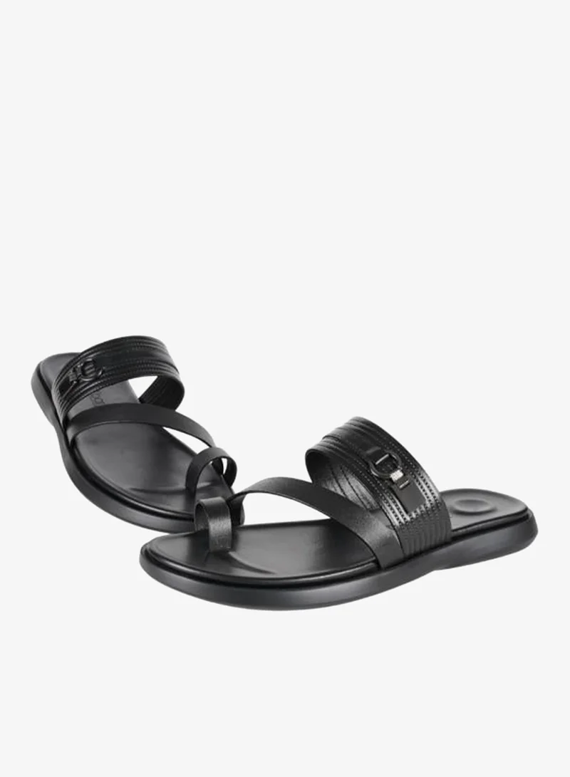 Barjeel Uno Black 008-3480 Barjeel Uno Mens Finger Grip Sandals 8096-3 Black for Men | Best Price UAE