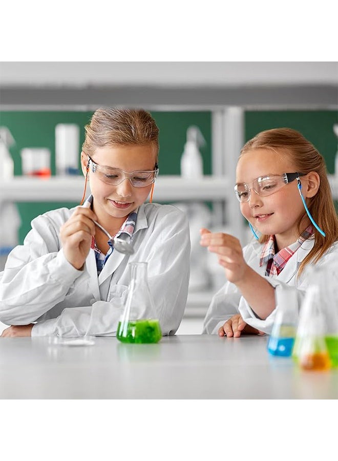 مجموعة من 8 أشرطة نظارات للأطفال على شكل قوس قزح أحادي القرن قابلة للتمدد للأولاد والبنات - Image 5