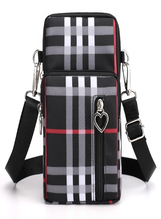 JANKS Universal Small Crossbody Bag for Women, Nylon Mini Phone Wallet Shoulder Bag Arm Bag Side Cell Phone Purse Over the Shoulder Purse Travel Pouch for Women - Image 1