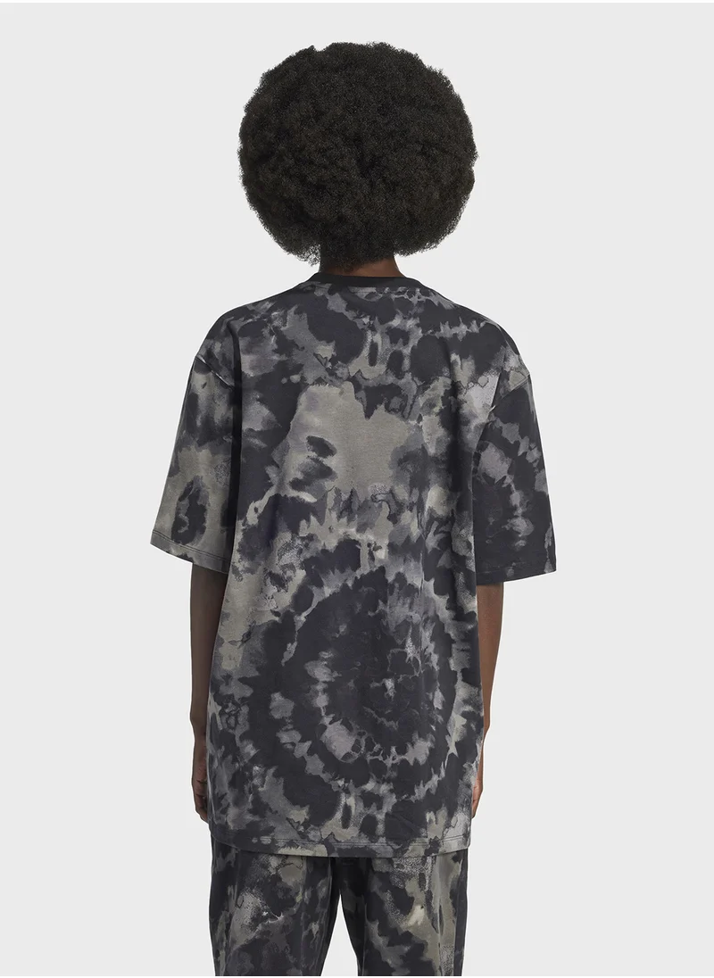 اديداس اوريجينالز Tie Dye Oversized T-Shirt