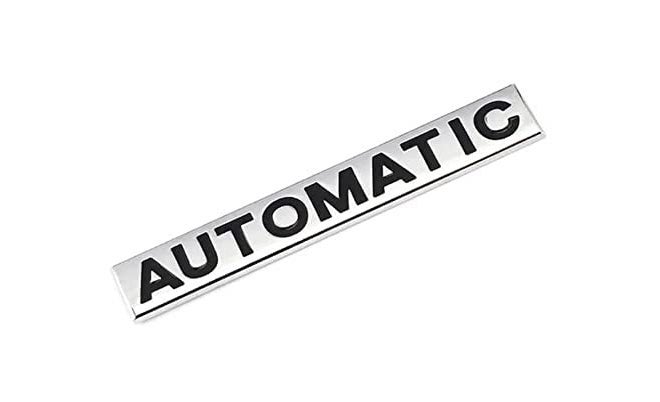 VRT Emblem Badge, Black and Chrome (Automatic) - Image 3