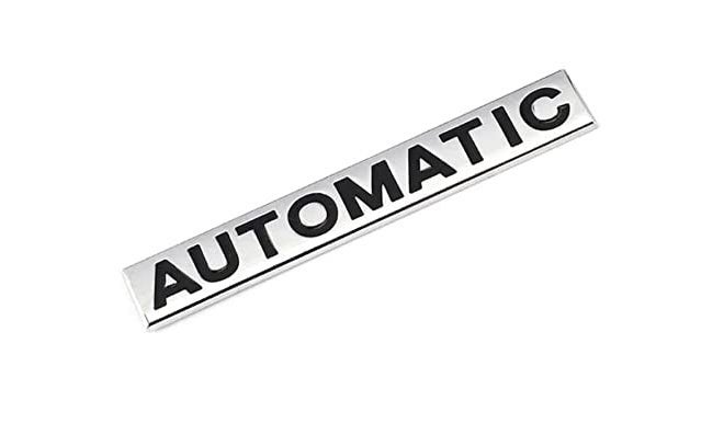 VRT Emblem Badge, Black and Chrome (Automatic) - Image 1