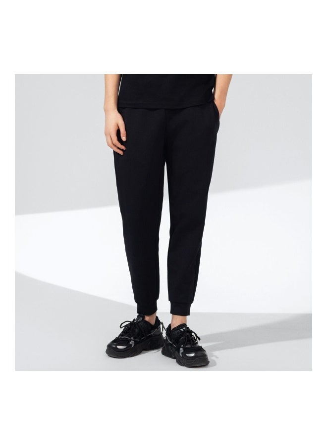 GIORDANO Men's Black Slim Fit Jogger Pants - Image 3
