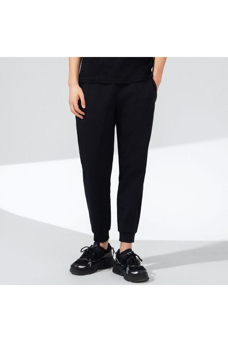 GIORDANO Men's Black Slim Fit Jogger Pants - Image 1