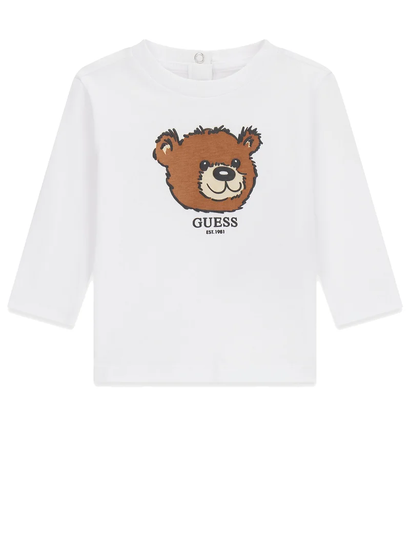 GUESS Infant Graphic Crew Neck T-Shirt