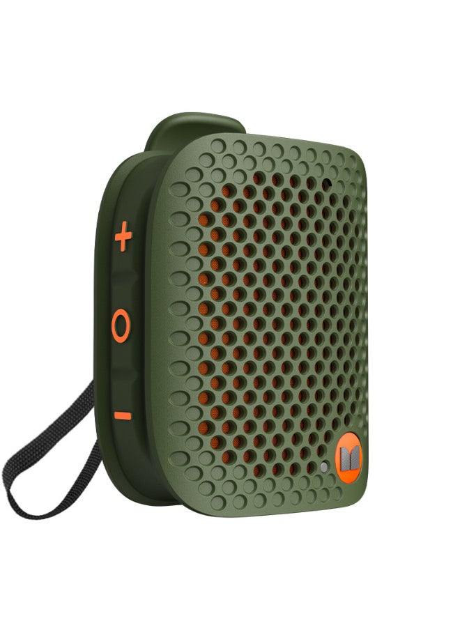 Monster Monster Blaster Micro Bluetooth Speaker, IPX7 Waterproof Level, USB-C Charging Port, 450mAh Battery Capacity - Green  - Image 4