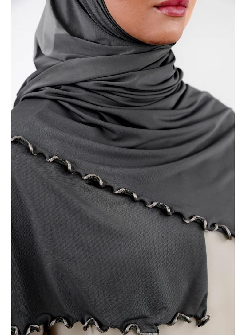 Ophelia  Premium Jersey Line Hijab for Women (6 Pieces per Pack) – Assorted Colors – Soft, Stretchy, Breathable, Non-Slip Everyday Headscarf Set for Women | Best Price UAE