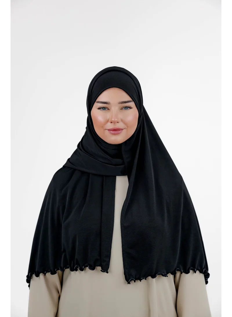 Ophelia  Premium Jersey Line Hijab for Women (6 Pieces per Pack) – Assorted Colors – Soft, Stretchy, Breathable, Non-Slip Everyday Headscarf Set for Women | Best Price UAE