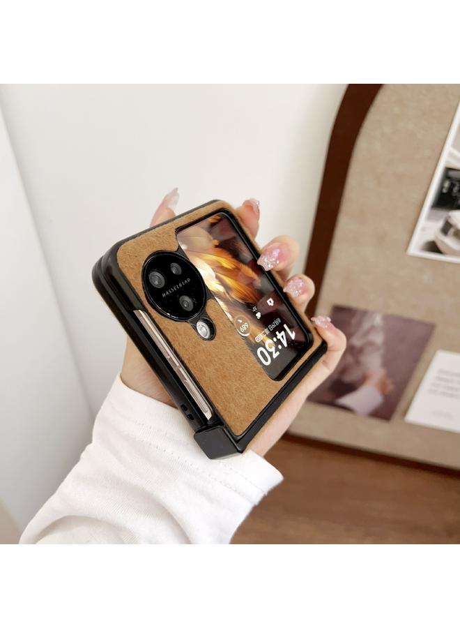 S-TOP Case For OPPO Find N3 Flip Hinge Plush PC Phone Case - Image 4