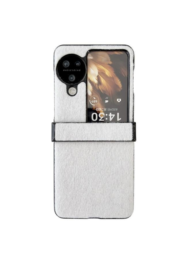 S-TOP Case For OPPO Find N3 Flip Hinge Plush PC Phone Case - Image 1