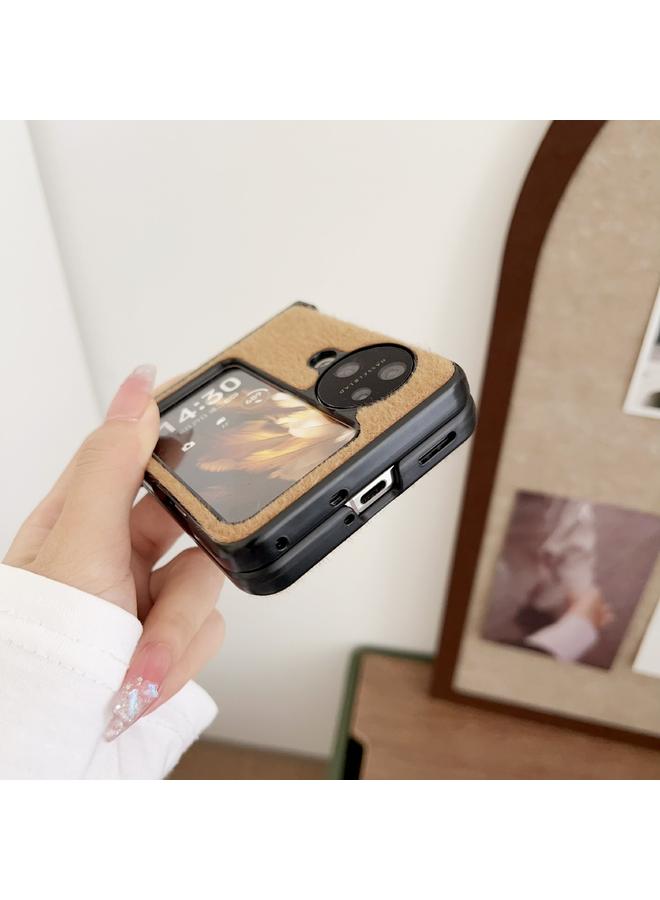 S-TOP Case For OPPO Find N3 Flip Hinge Plush PC Phone Case - Image 5