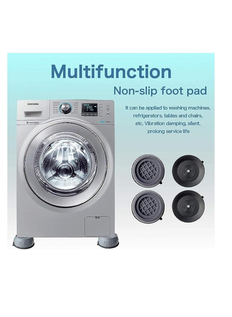 4 pcs Anti Vibration Pads for Shock and Noise Cancelling of Washing Machine, Washing Machine Rubber Feet Pads, - Image 3