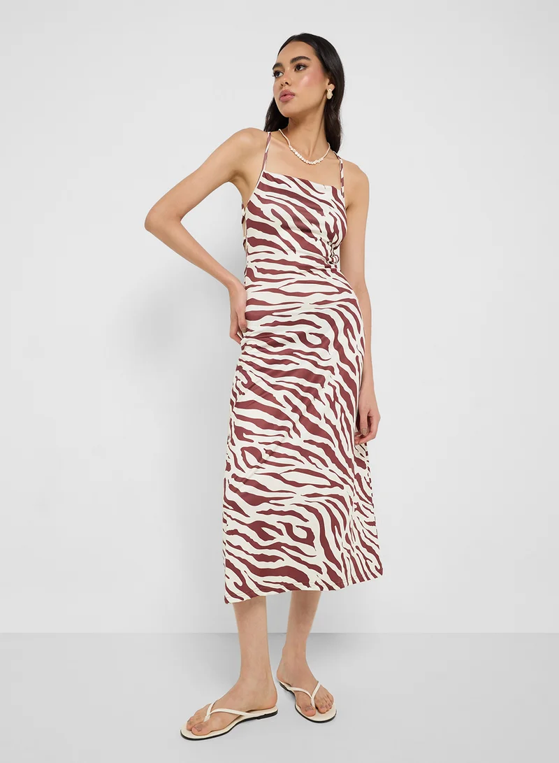 Ginger  Animal Print Dress for Women | Best Price UAE