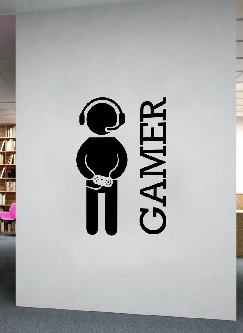 Spoil Your Wall ملصق جدار للاعب - فنون جدارية ديكور منزلي - ملصق جدار، 50x70 سم من Spoil Your Wall - Image 2