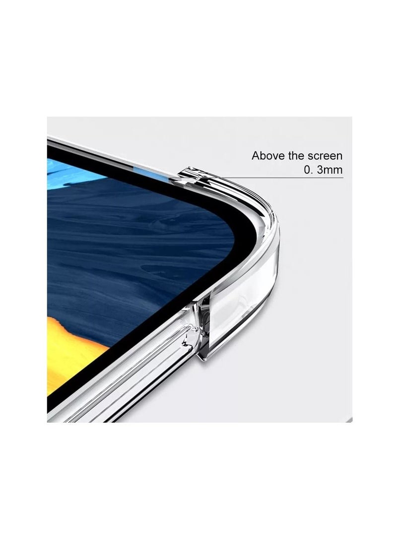 S-TOP High Purity Silicon Bumper Protection Transparent Cover For Samsung Tab Up A 10.1 Inch SM-T515 -Clear - Image 3