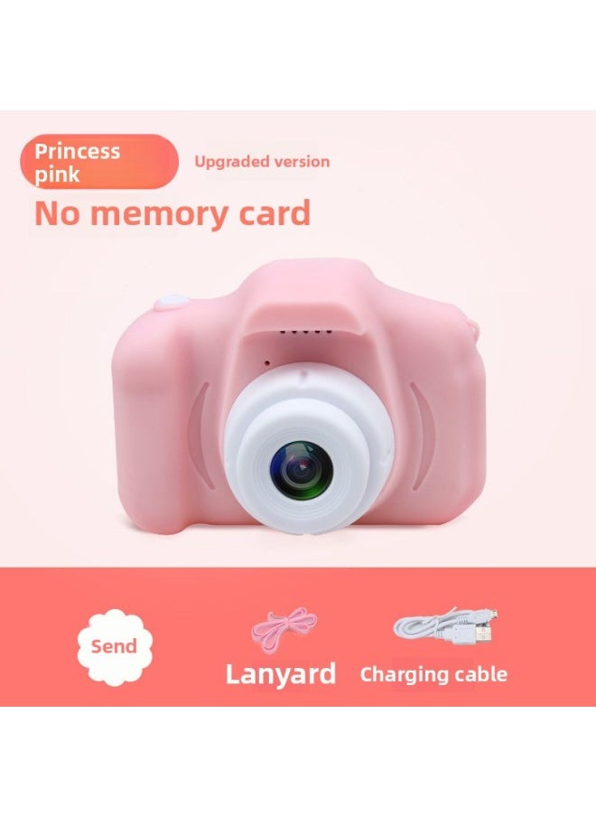 Generic - Explosions X2 Mini Children's Digital Camera Toys Can Be Photographed Direct HD Baby Camera-Body Color:Pink HD Double Camera - Image 1