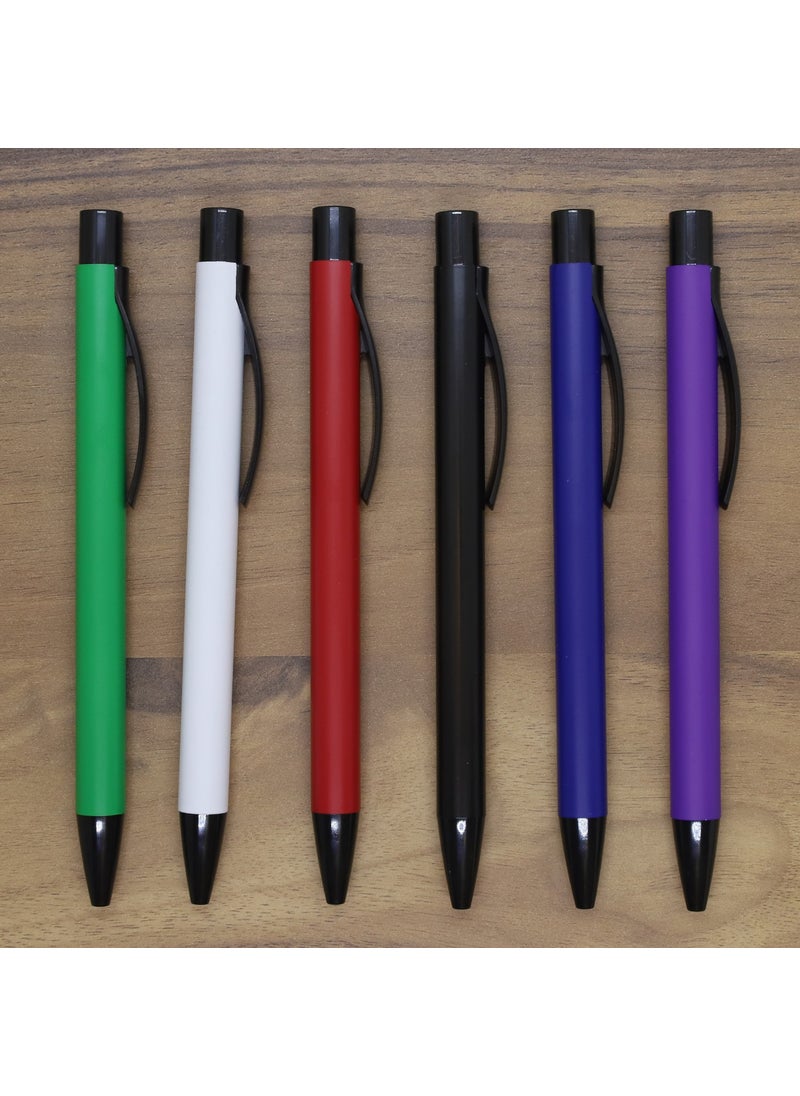 Ada Lazer Ada Laser Personalized Rubber Body Metal Ballpoint Pen  - Image 2
