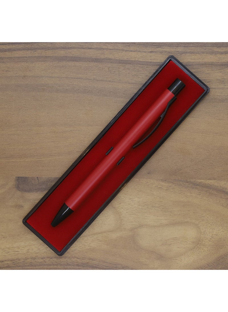 Ada Lazer Ada Laser Personalized Rubber Body Metal Ballpoint Pen  - Image 3