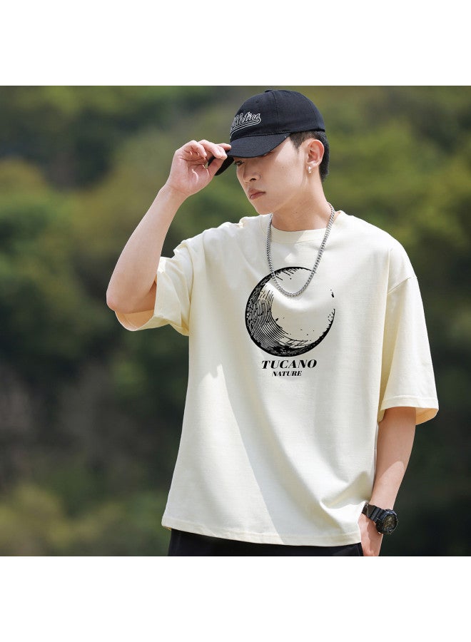 Tucano summer Short Sleeve T-shirt Casual Sports Undershirt Couple Matching Simple Versatile Tee - Image 4