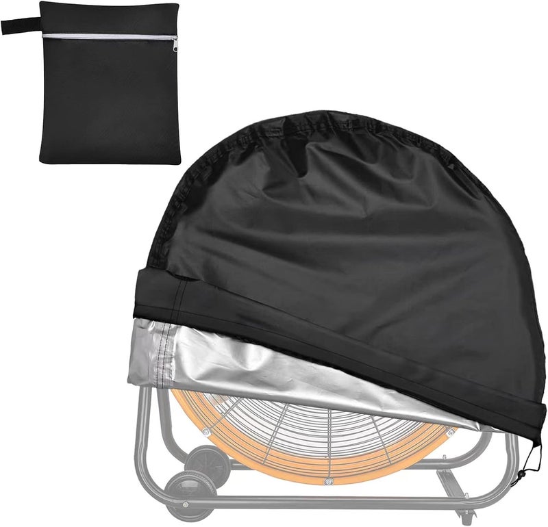 VEGARD Industrial Fan Cover, Outdoor Fan Cover, Heavy Duty Waterproof&Dustproof Cover for 18"&20" High Velocity Floor Fan, Drum Fan, High Speed Blower,Suitable for indoor and outdoor - Image 1