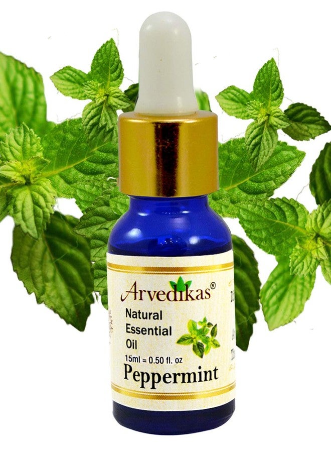 ARVEDIKAS زيت النعناع العطري الطبيعي من أرفيديكاس 15 مل: يعزز إشراقة البشرة، ويحفز نمو الشعر، ويحارب القشرة، ويسهل التنفس - Image 4