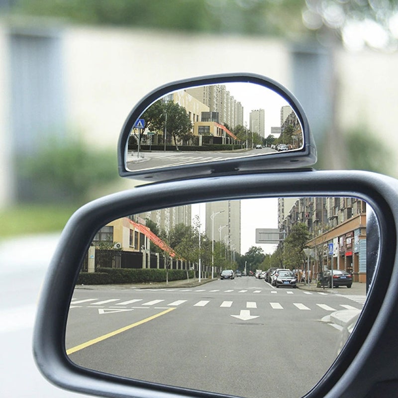 🚗 مرآة زاوية غير مرئية للسيارات قابلة للدوران والتعديل لتعزيز الأمان الخلفي - Image 4