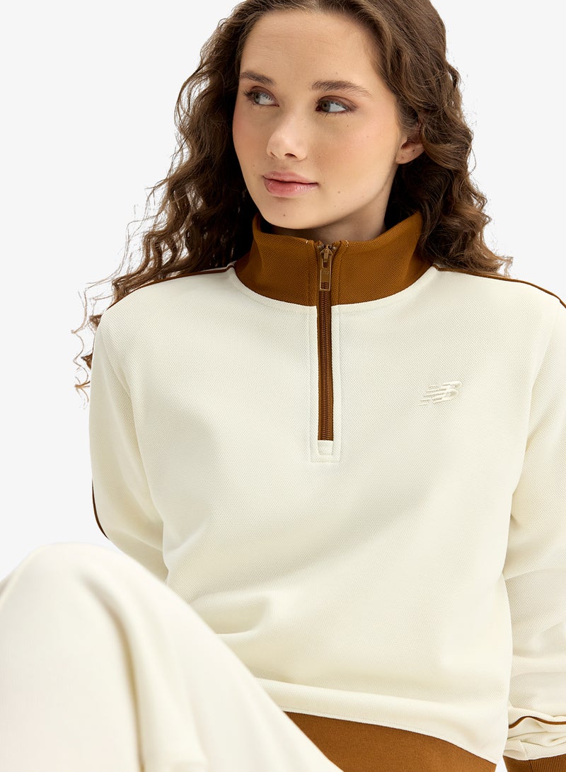 New Balance Legacy Pique Sweatshirt - Image 3
