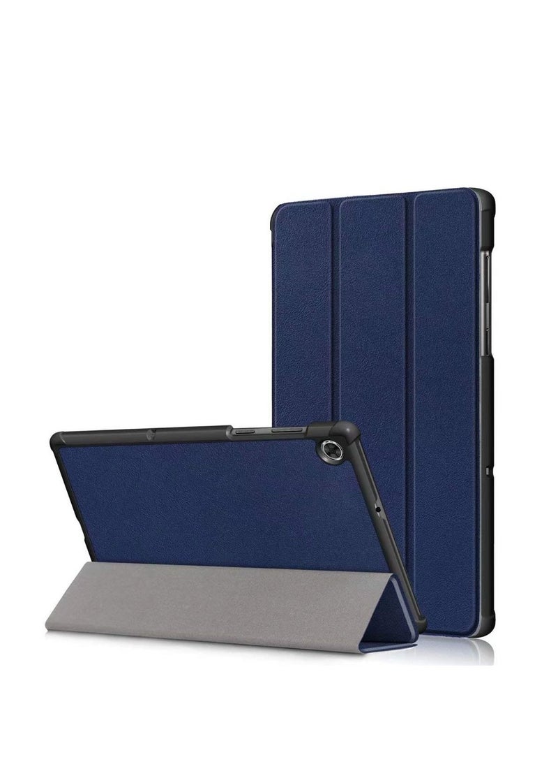 Leather Case for Lenovo M10 HD 2nd Gen 10.1 Inch 2020 (TB-X306X/TB-X306F) Light Weight Slim Tri-Fold Case Magnetic Cover Stand